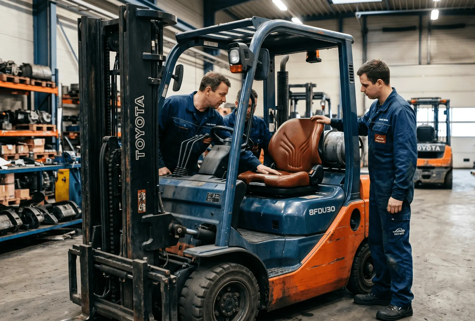 Na co zwrócić uwagę przy wyborze fotela do wózka widłowego?