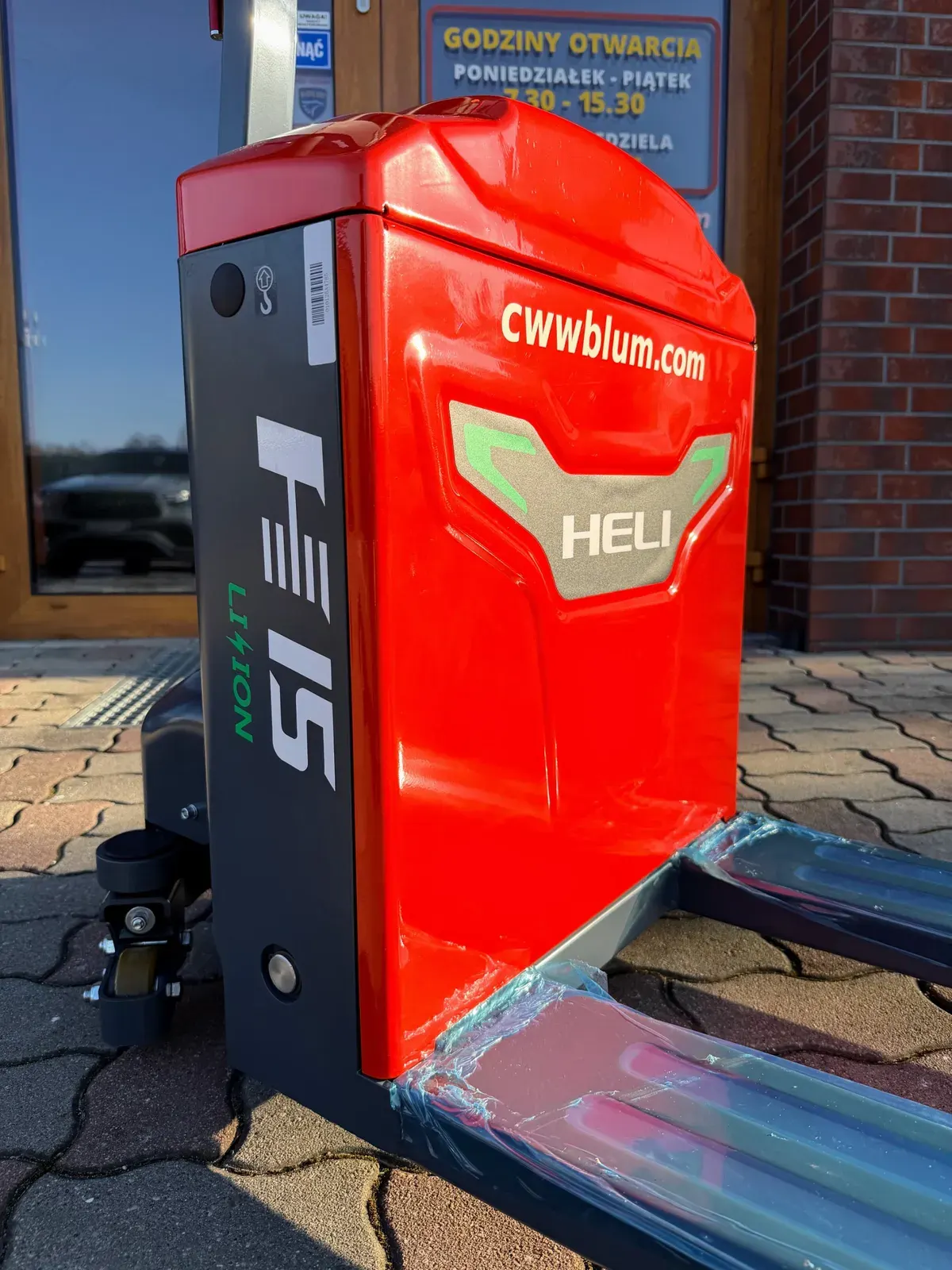 HELI HELI CBD15-BLiH PRO — wózek widłowy paletowy