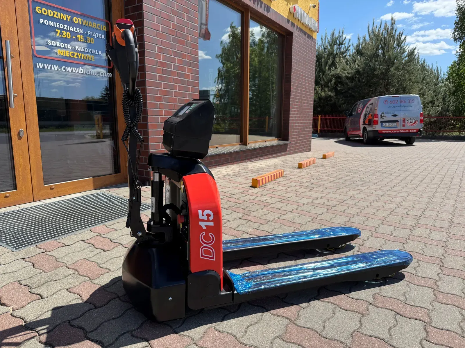 HELI CBD15J-Li3 — wózek widłowy paletowy
