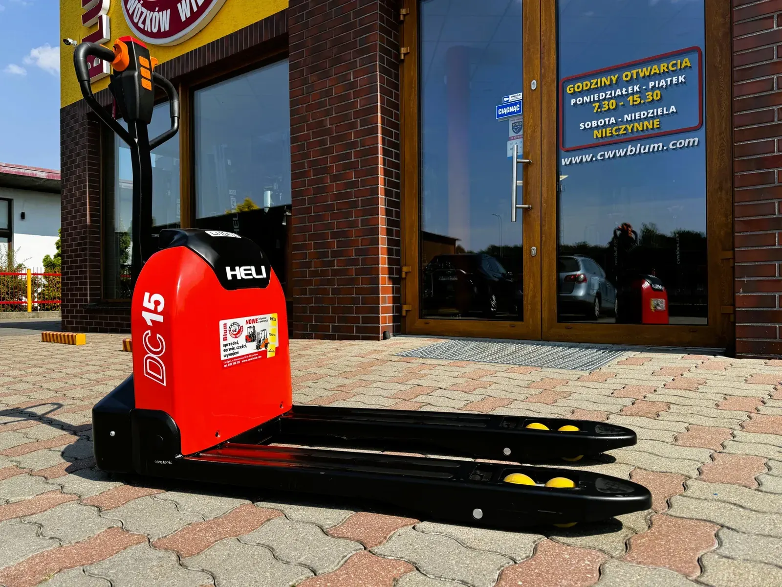 HELI CBD15J-Li3 L-800mm — wózek widłowy paletowy