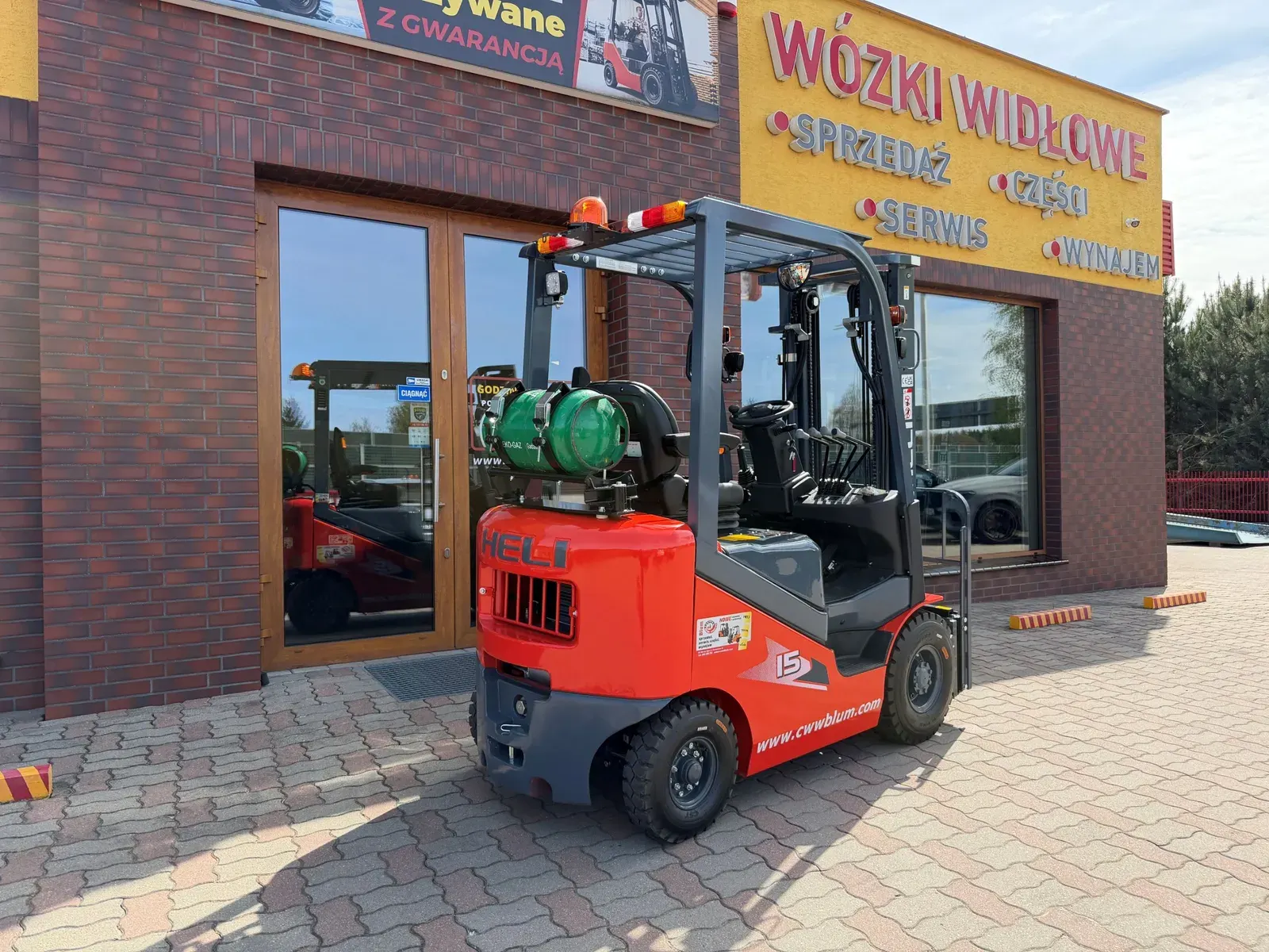 HELI CPYD15-KU1H — wózek widłowy czołowy spalinowy