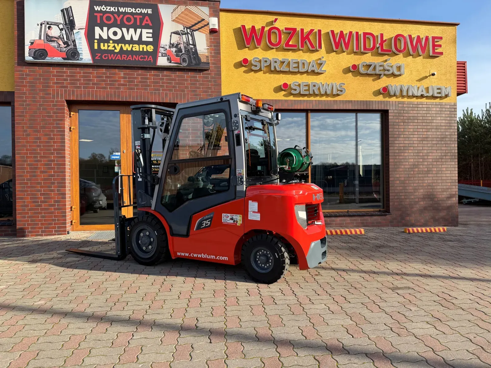 HELI CPYD35-KU1RG3 — wózek widłowy czołowy spalinowy