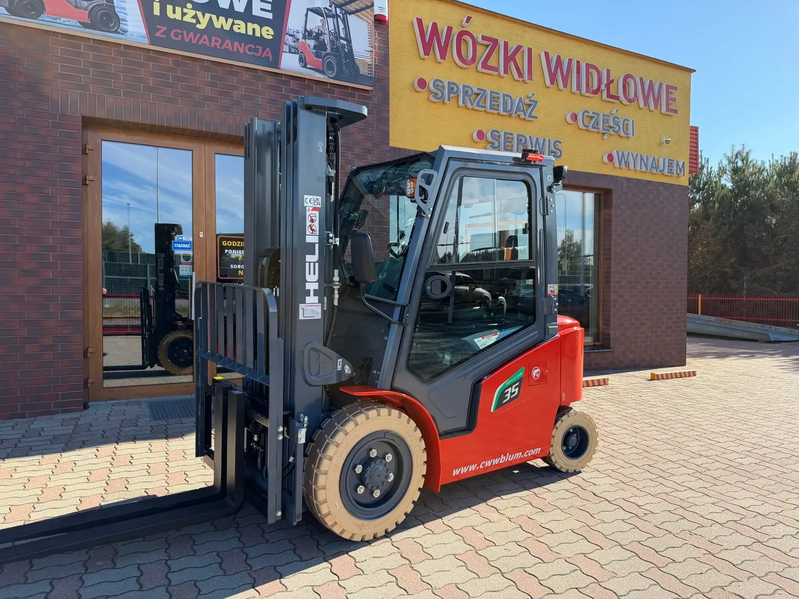 HELI CPD35-GC6-LI-S — wózek widłowy czołowy magazynowy