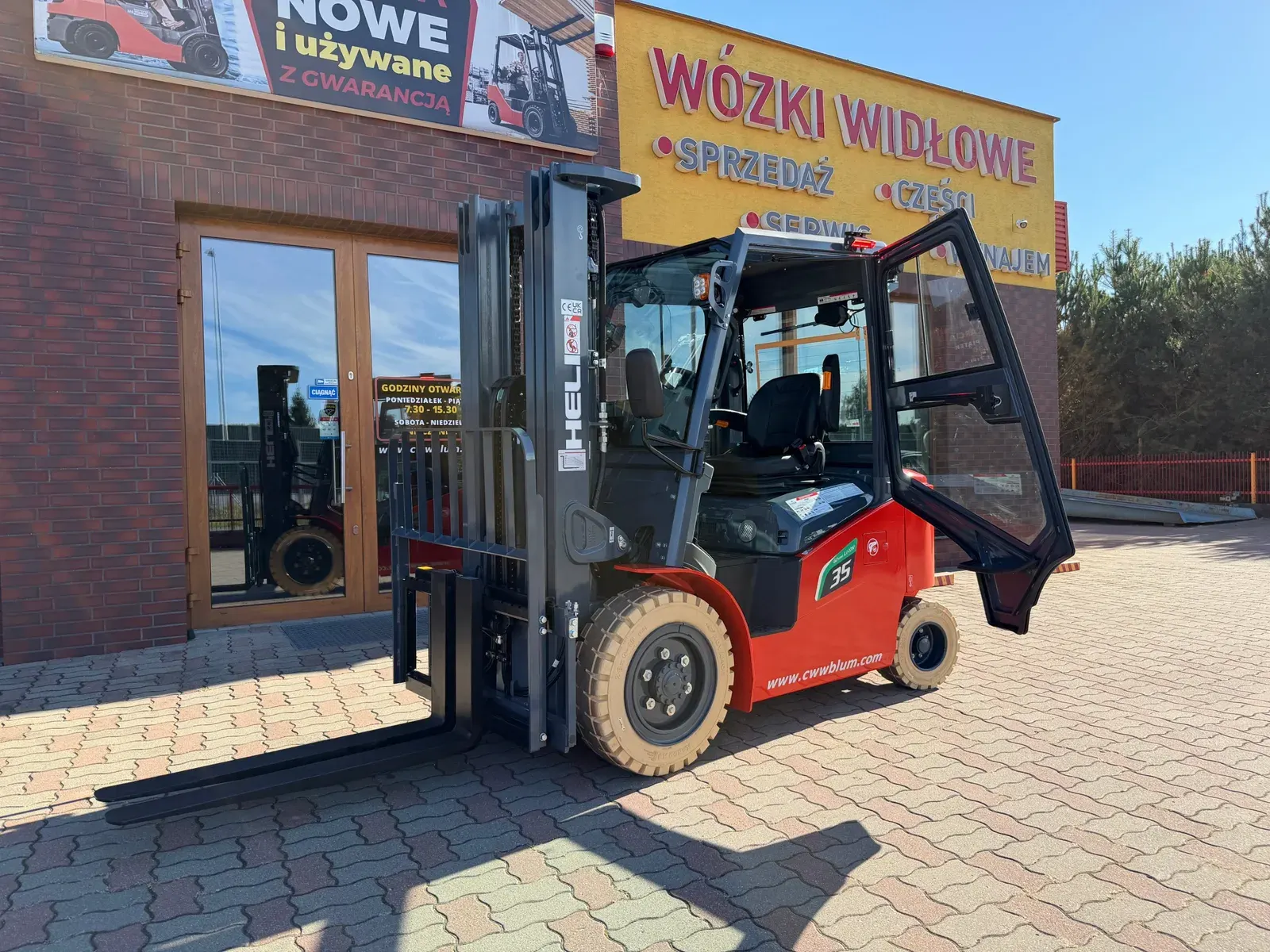 HELI CPD35-GC6-LI-S — wózek widłowy czołowy magazynowy