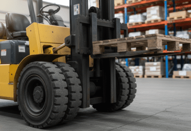 Jak jakość opon wpływa na wydajność wózków widłowych?