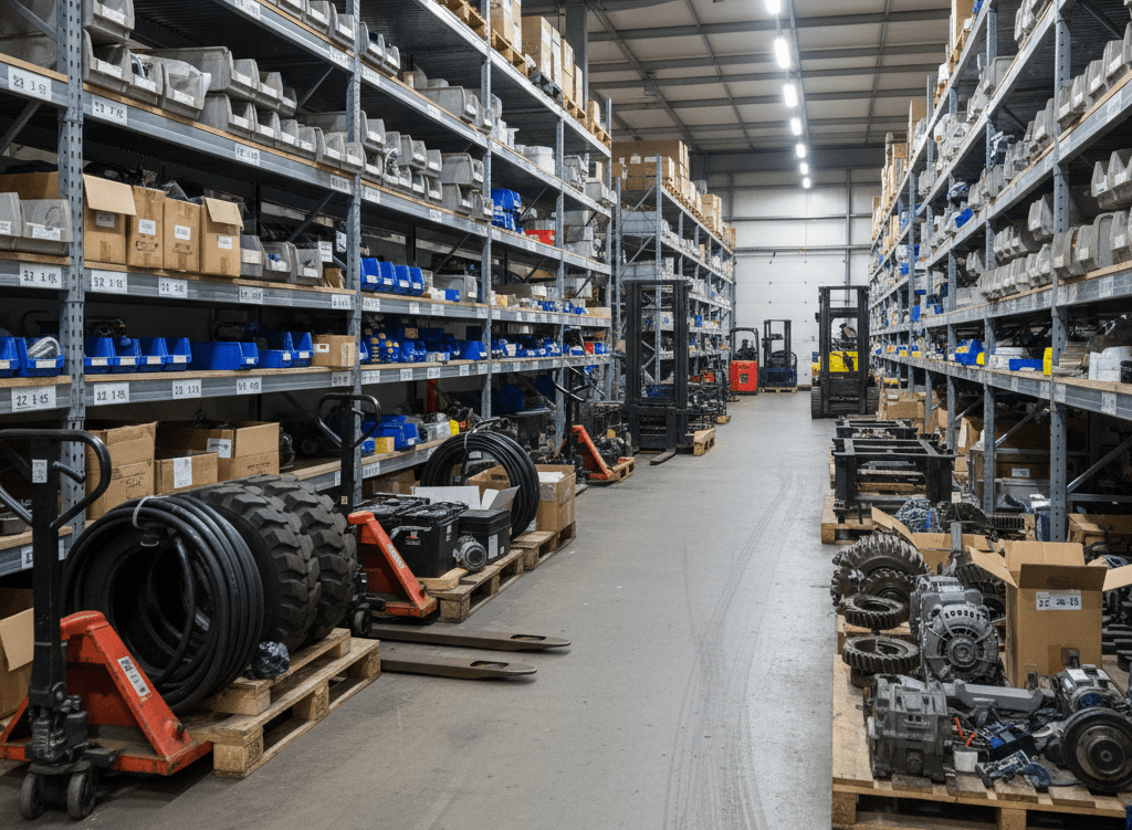 Części do szybkiej wymiany w wózkach widłowych