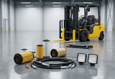 Jak dobrać odpowiednie zamienniki części do wózka widłowego?