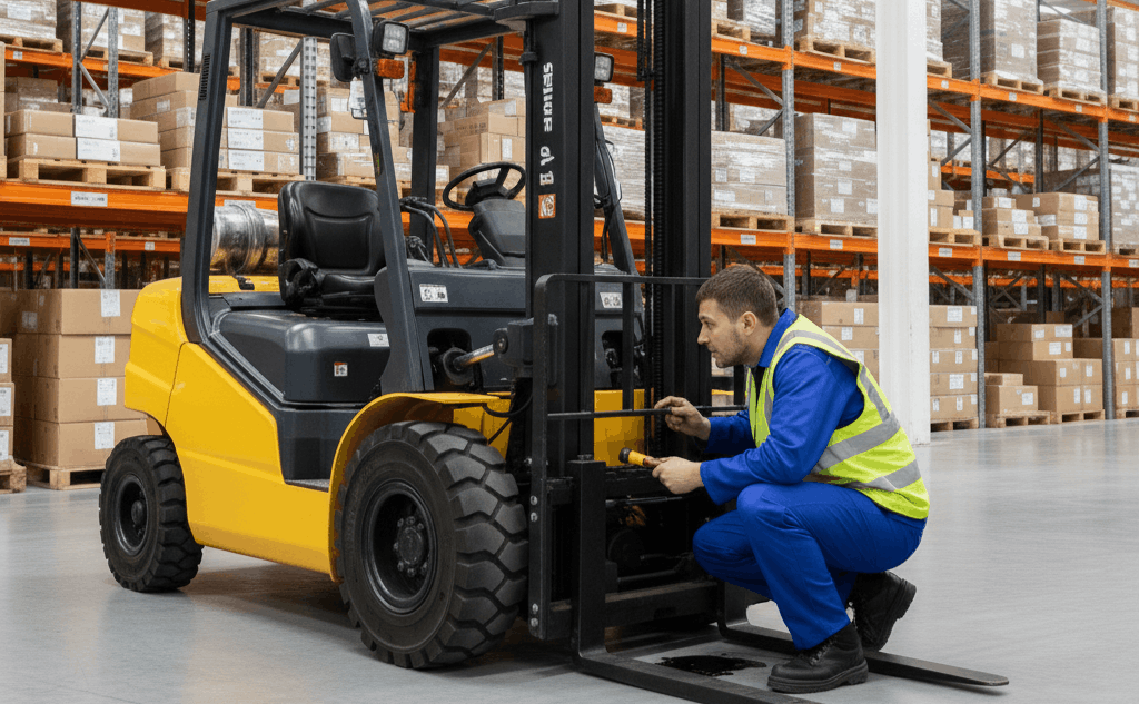 przeglad-wozka-widlowego Przegląd wózka widłowego po awarii