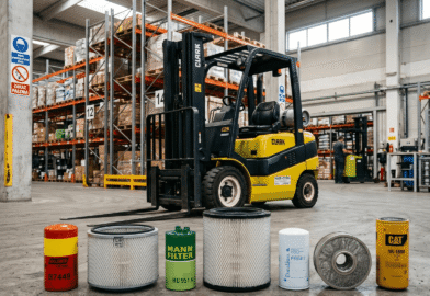 Jak dobrać filtr oleju do wózka widłowego?